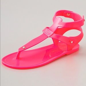 Marc Jacobs Neon Pink Sandals 🌺